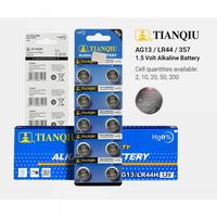 Gambar TIANQIU Baterai Kancing Lithium LR44H, AG13, 357 1.5V 1 PCS - Silver dari Usea Official Store Kota Administrasi Jakarta Barat 2 Tokopedia