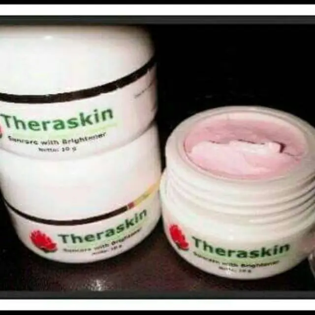 theraskin suncare with brightener pink / shasy glow glowing sunscreen pink 2