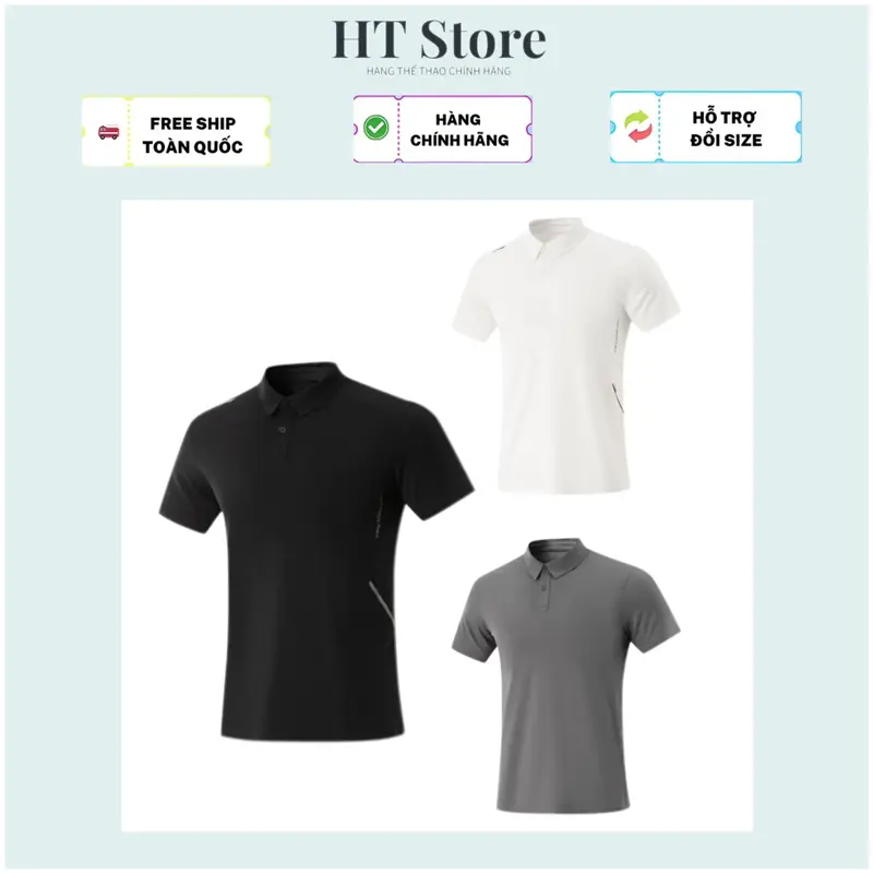PL11 - Polo LN Chính Hãng ( Mẫu Mới 2025 ) - Chất vải lạnh Visco + Spandex mềm mịn mướt mặc siêu mát lạnh - APLV167