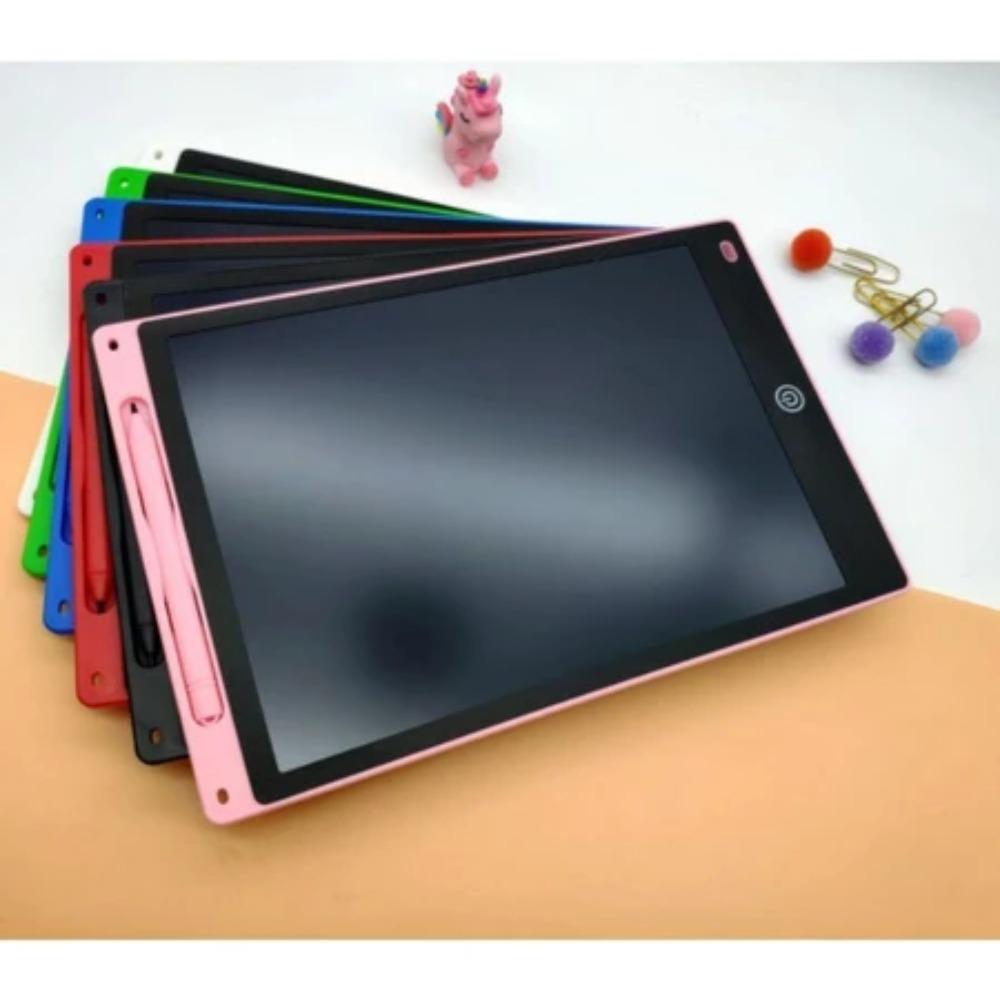 12 Inch  Layar besar LCD Writing Tablet Anak / Drawing Pad / Papan Tulis Anak Rainbow Papan gambar anak, layar pelindung mata berkualitas tinggi, papan tulis kecil, papan tulis tangan, papan tulis rumah untuk siswa.