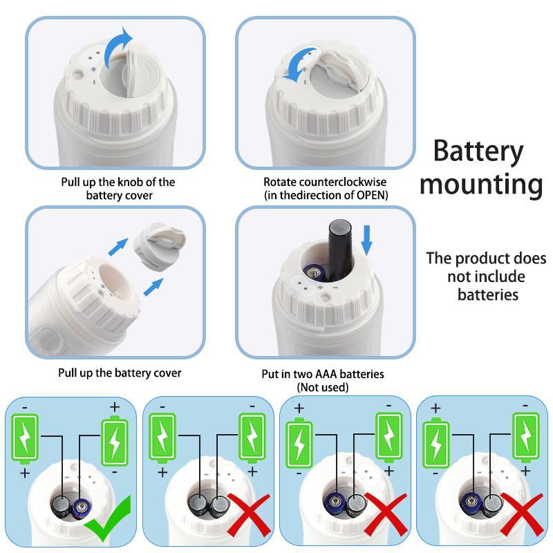 Portable Modern Water Bidet, 1 Count Foldable Personal Travel Bidet with 2 Pressure Option, Bathroom Accessories Electric Sprayer Toilet for Reduces Toilet Paper Usage By 50%/soothing Postpartum Care/perineal & Hemmoroid Treatment, Hygiene Products 5