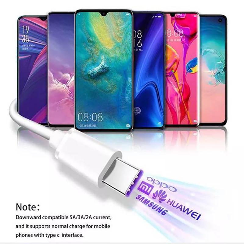 FAST 5A KABEL DATA CHARGER FAST CHARGING 5A VOOC SUPER CHARGE ORIGINAL Type C Data Line For IOS Micro Quick Charger 3.0 Type-C Micro USB Data Cable for Huawei Samsung Xiaomi OPPO Vivo kabel android