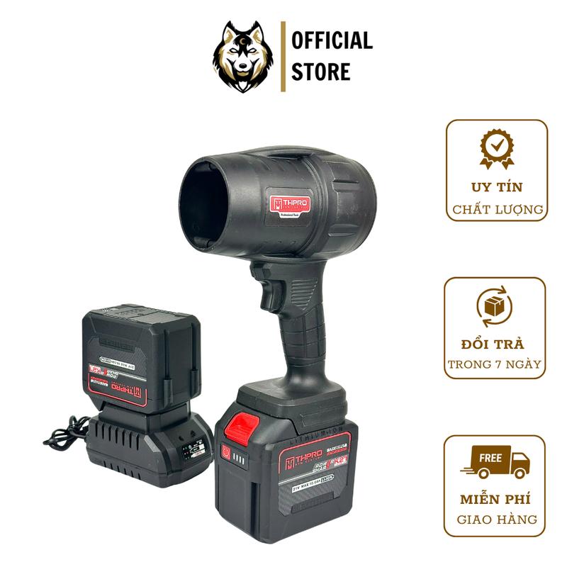 Quạt phản lực THPRO TH9, máy thổi gió phản lực turbofan dùng chân pin phổ thông