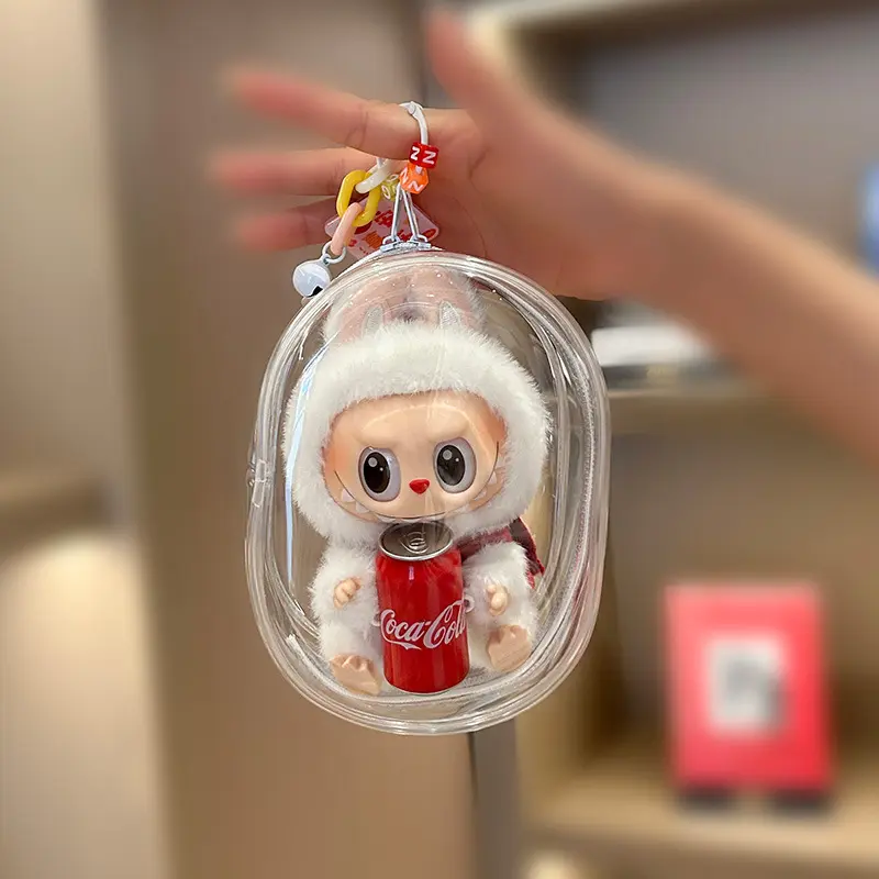 [COD] Labubu Cocacola Vinyl Protective Case Macaron Sitting Party ...