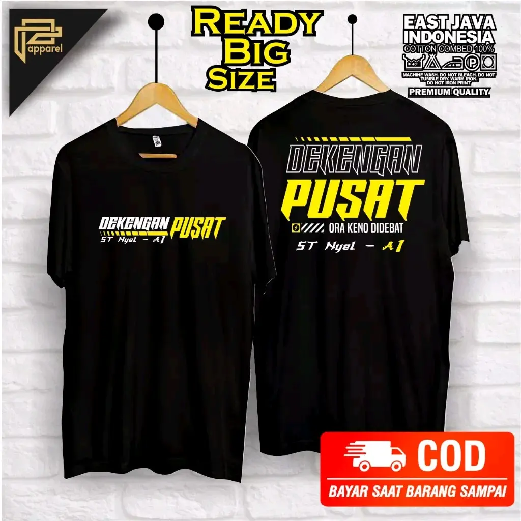 kaos disain dekengan pusat Distro Kain Katun  Lembut  Nyaman