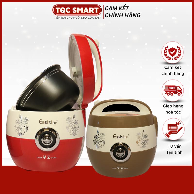 Nồi cơm điện Eaststar dung tích 1L, 1.2L, 1.8L lòng nồi 7 lớp với men chống dính cao cấp -Chính hãng BH 12 tháng Nấu Cơm Cooker Nấu Ăn lớp phủ chống dính loại eu nồi cơm & nồi áp suất