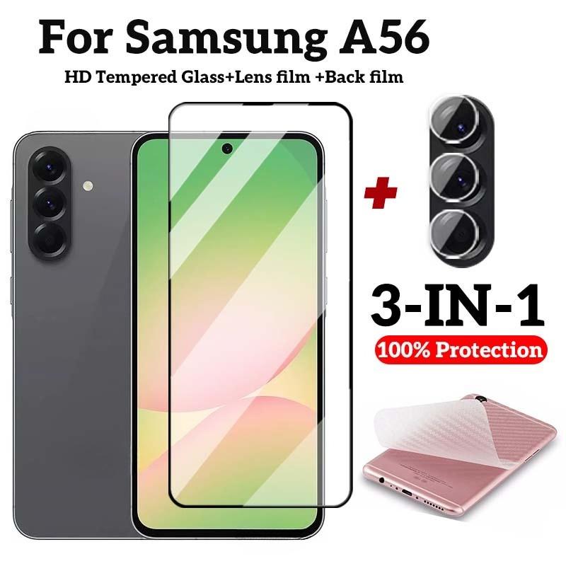กระจกนิรภัย, ความคุ้มครอง 9H, สำหรับ Samsung Galaxy A56, เข้ากันได้กับ A06, A36, A26, S25 PLUS, S25 