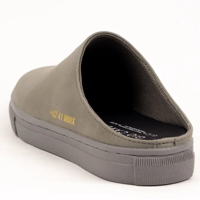 GIO CARDIN - Sepatu Mules Pria LAH-21 Triple Grey Shoes 5