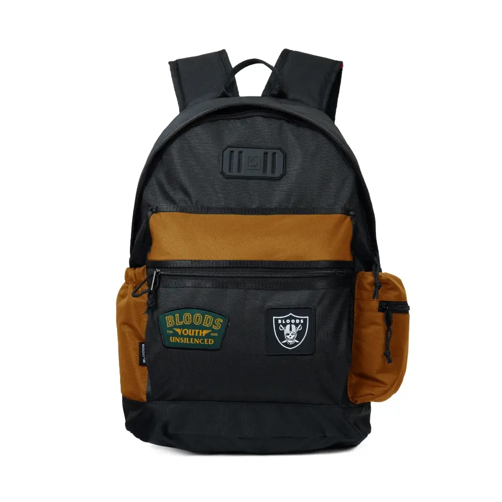 Bloods Series Backpack Tas Punggung Ransel Mordock 03 Black Orange