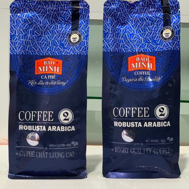  2 Gói Cà phê Bảo Minh số 2 - 500gram  gói Cafe Coffee 