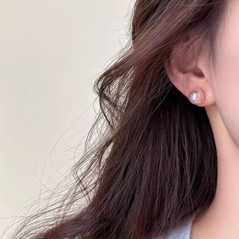 Product Introduction of Fashion Pink  Stud Earrings For Beauty Women Simple Elegance Light Luxury Ear Accessories Fashion Party  Gifts 17
