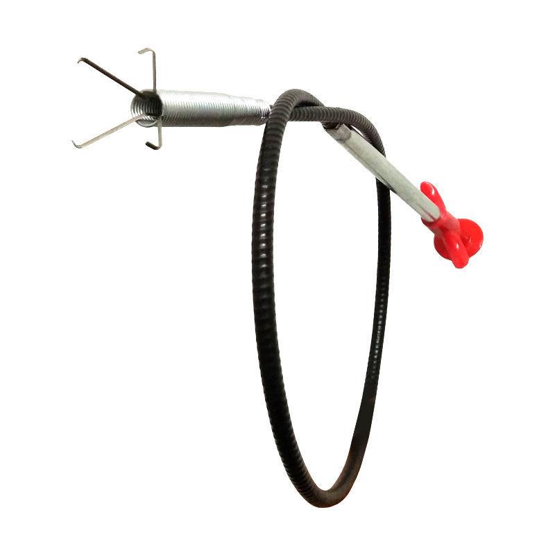 Product Introduction of 60/90/160cm Drain Snake Spring Pipe Dredging Tool Dredge Unblocker Drain Clog Tool for Kitchen Sink Sewer Cleaning Hook Water Sink Tool 14