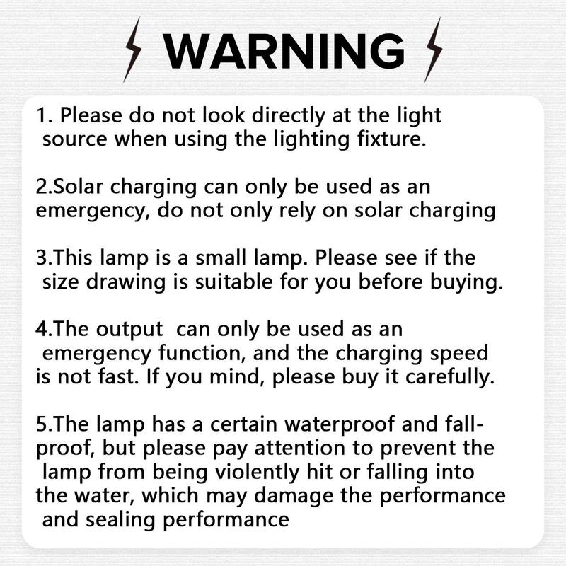Multifunctional Outdoor LED Solar Flashlight, 1 Count Portable Rechargeable Flashlight For Camping, Hiking, Fishing, Emergency 2