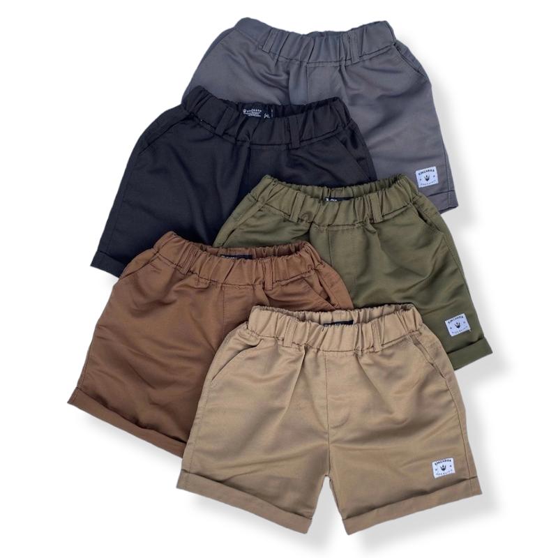 chinos anak laki laki 100 ribu dapat 5 umur 1-7 tahun celana pendek anak fashion anak Laki-Laki Bayi 2