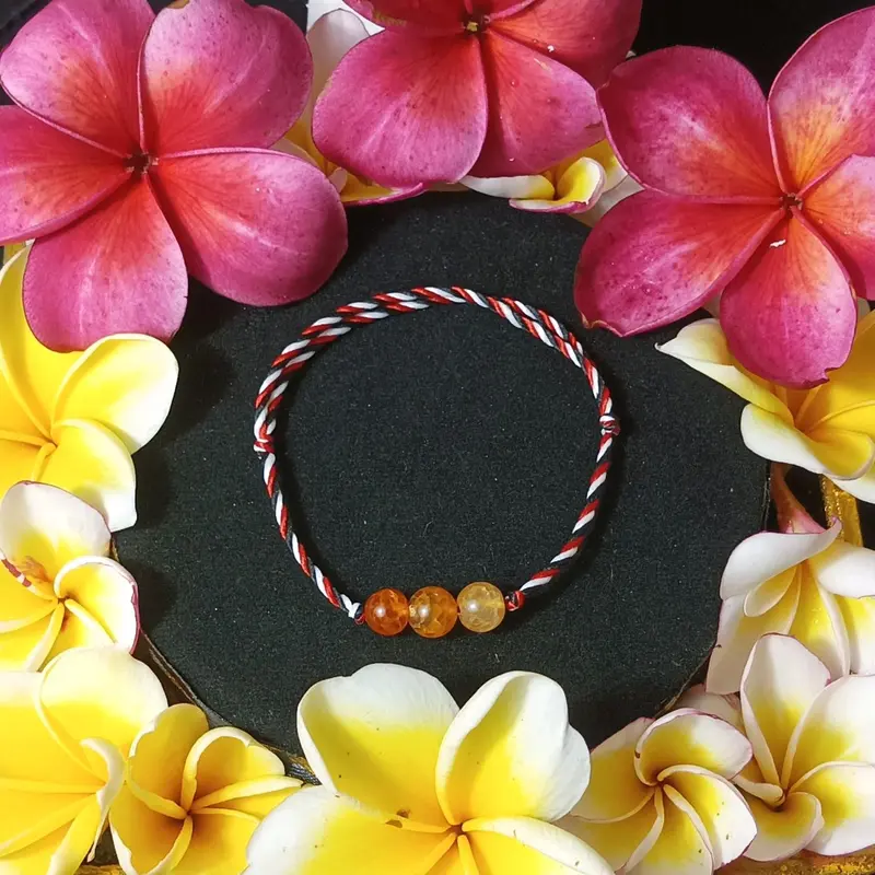 gelang tridatu aksesoris batu citrine 0