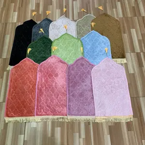 Sajadah Kubah Polos Anti Slip Medium & Mini Turki