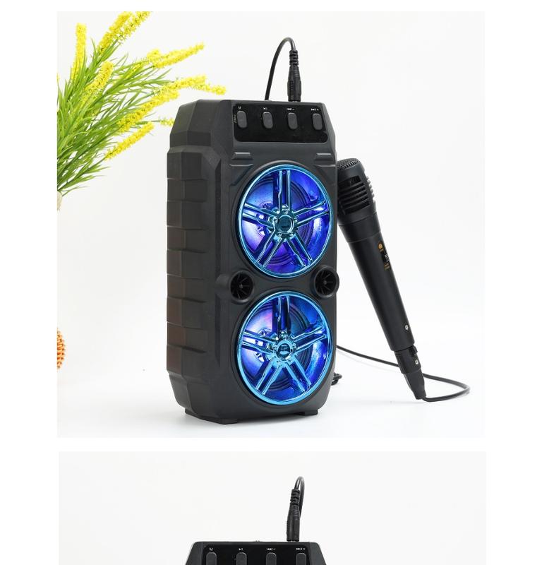 Loa Bluetooth Cl97 Hát Karaoke Tặng Kèm Mic Hát Nghe Nhạc Cực Đã Âm Bass Cực Mạnh Hát Cực Hay Bảo Hành 12 Tháng 6