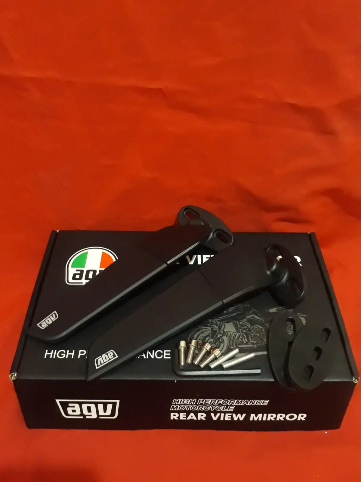 Spion Winglet AGV Italy Ninja Cbr CB R15 V2 V3 V4 Zx25r Nmax Pcx Xmax Lexi Dll 1 Set Kiri Kanan Import Racing Termurah Grosir