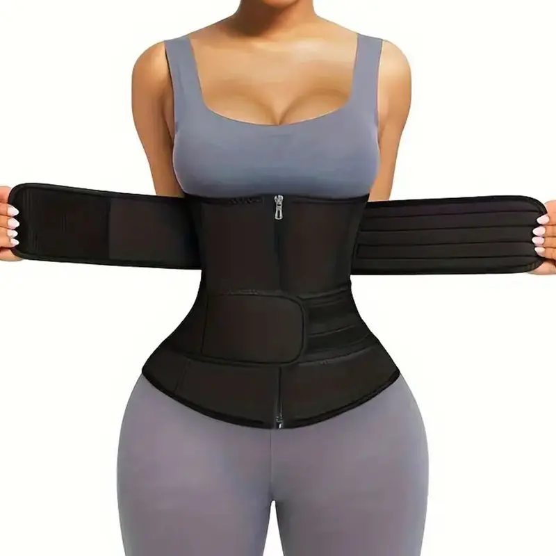 Waist Trainer, Women's Solid Color Sports Waist Cincher, Tummy Control Body Shaper, Mother's Day Gift 1