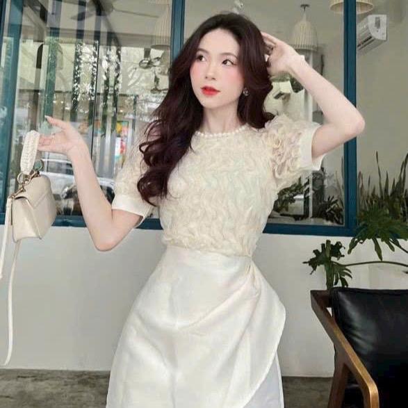 Đầm thiết kế cao cấp siêu sang xin mịn Nữ Women 3
