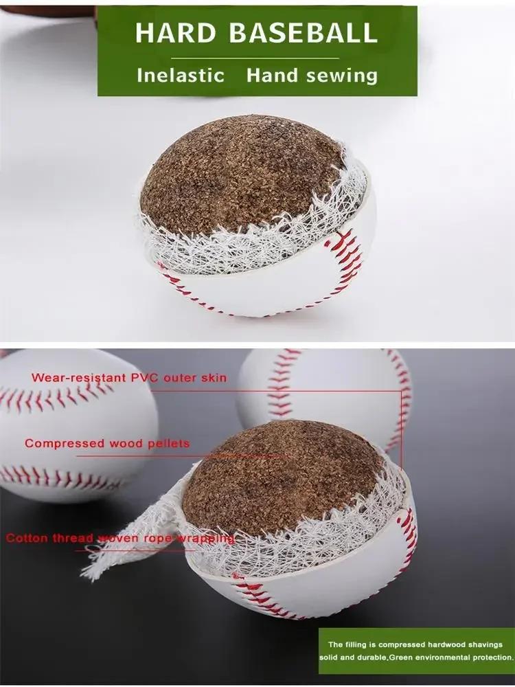 Product Introduction of Handmade No. 9 Baseball Balls, Fitness Products, White Safety, Men's Team Practice Set Baseball 22