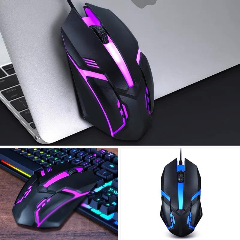 Chuột Gaming Có Dây G01 - Ergonomic Design, 1200DPI, LED Esport, Cổng USB 0