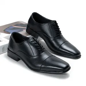 Sepatu Pria Pantofel Hitam Formal Shoes Oxford Genuine Leather Fordza F7002