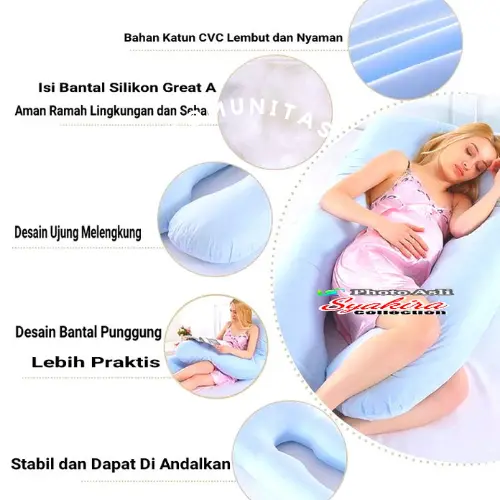 TERMURAH - Bantal Hamil Cover 2 Lapis PREMIUM / Best Seller 2