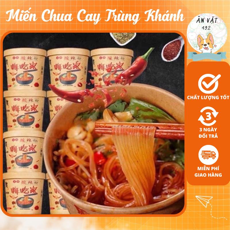  Miến Chua Cay Trùng Khánh Siêu Ngon - Ăn Vặt 492 