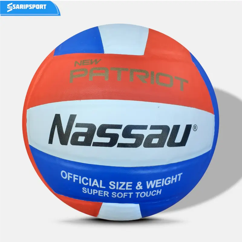 BOLA VOLI NEW PATRIOT SIZE 5 free pentilator dan jaring bola Ball Pompa 1