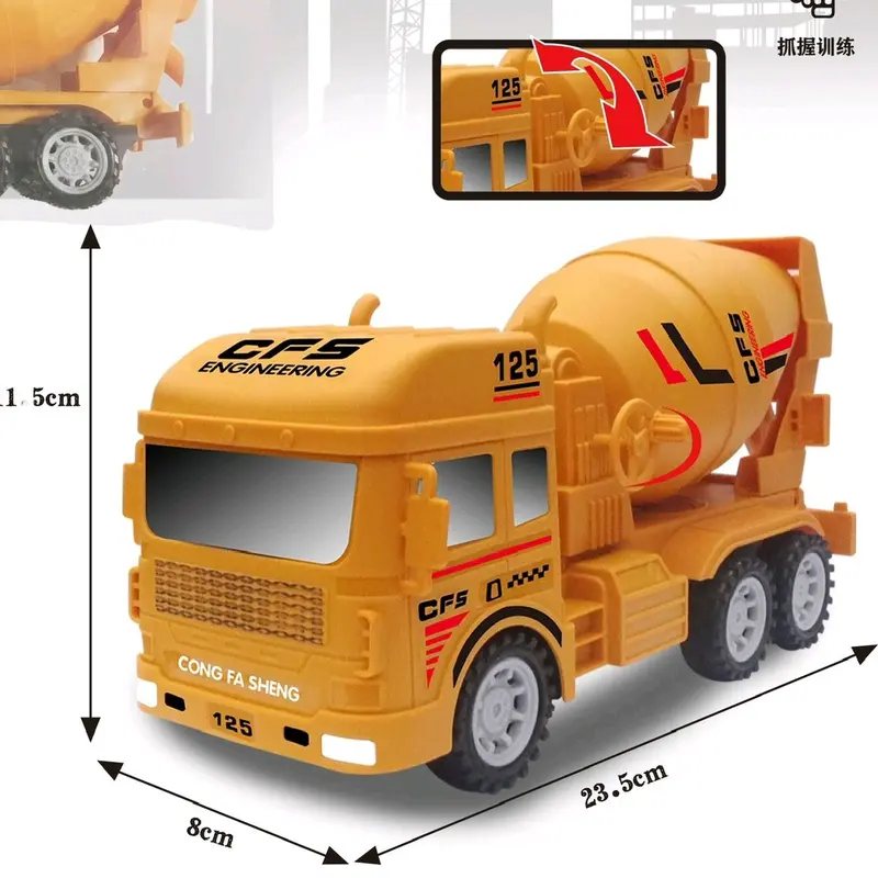 Bộ đồ chơi xe công trình cho bé 5
