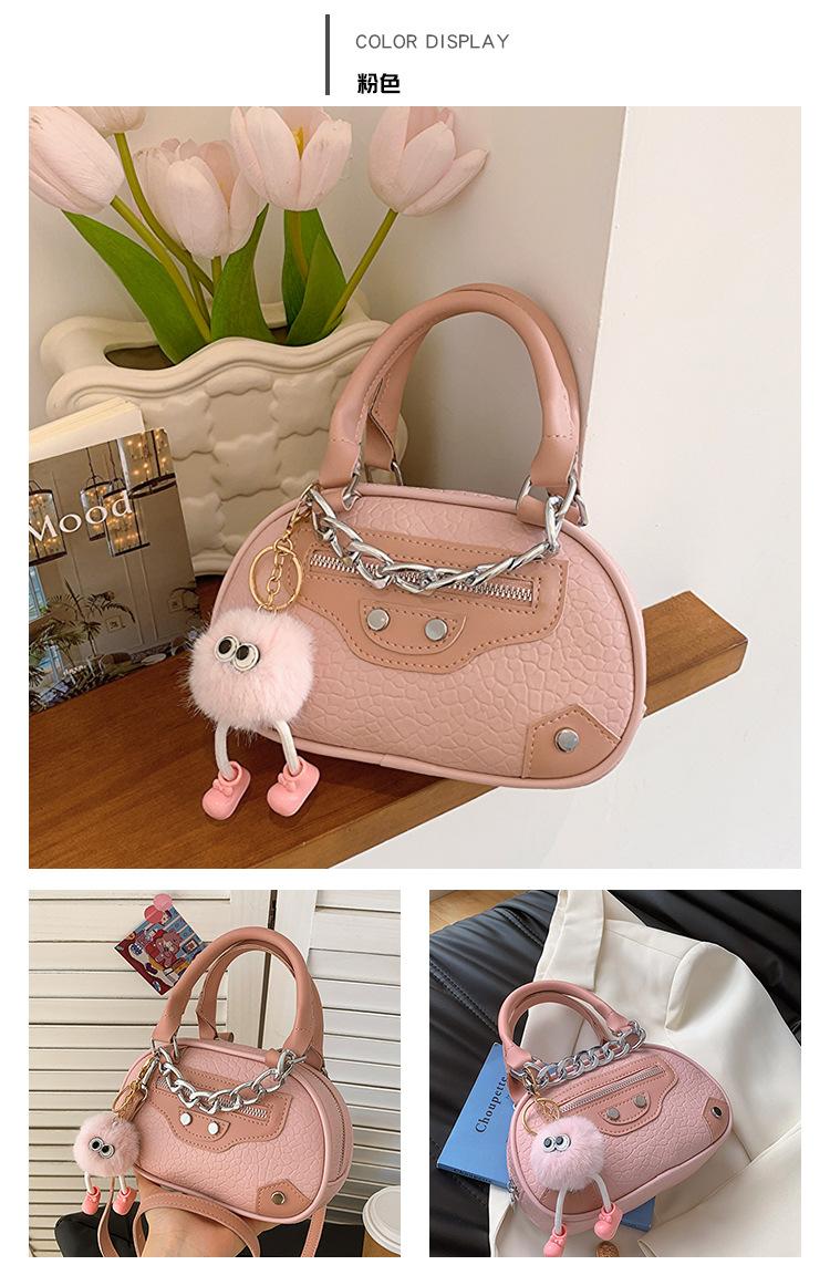 Product Introduction of Túi Tròn, Cỡ Nhỏ, Thời Trang Mùa Hè Mới, Túi Đeo Vai Cầm Tay Túi Đeo Chéo, Dành Cho Nữ, Hỗ Trợ Nhiều Trang Phục Mix & Match Bag 10