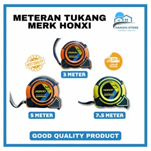 METERAN ROLL BANGUNAN 3M 5M 7,5M HONXI