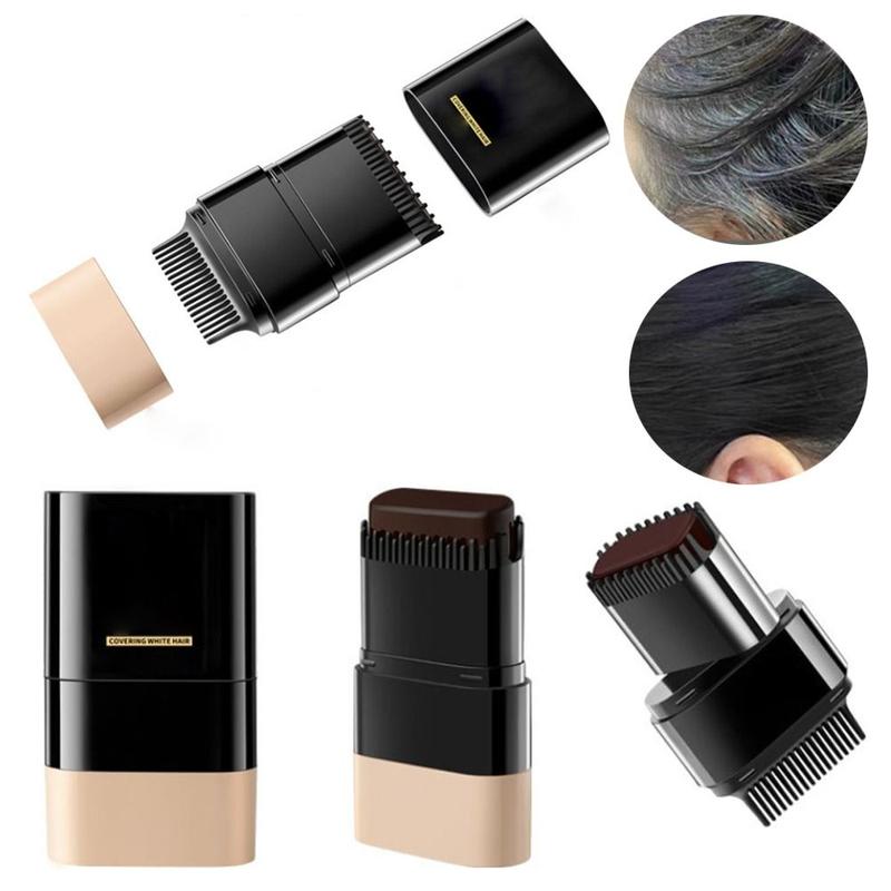 New Waterproof Comb Hair Dye Sweat-proof Black Color 2 in 1 Instant Dye Easy to Use Hair Colouring Cream for Gray Hair Coverage 1