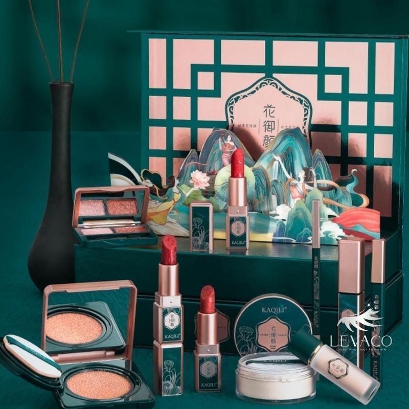 Product Introduction of Bộ Trang Điểm Nội Địa Trung Làm Đẹp Makeup Chăm Sóc Sắc Đẹp Quà Tặng Cá Nhân KAQILI 10 Món LEVALASO Son Mascara Cosmetic Mỹ Phẩm 6