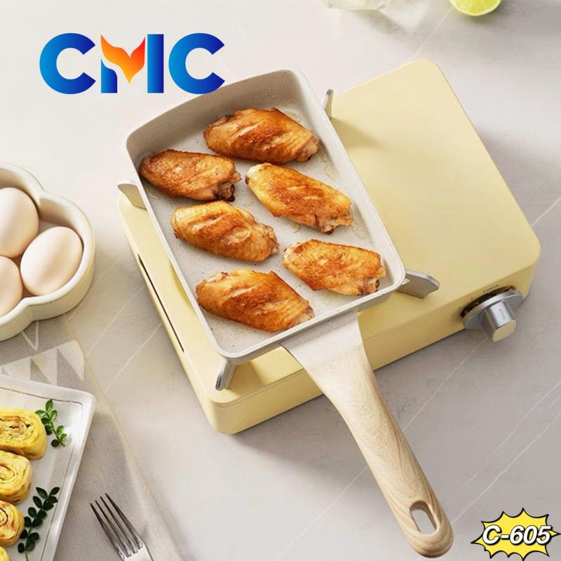 CMC[COD]Cosy Tamagoyaki Panci Wajan Penggorengan Telur Anti Lengket Omelette 15*18CM C-605 3