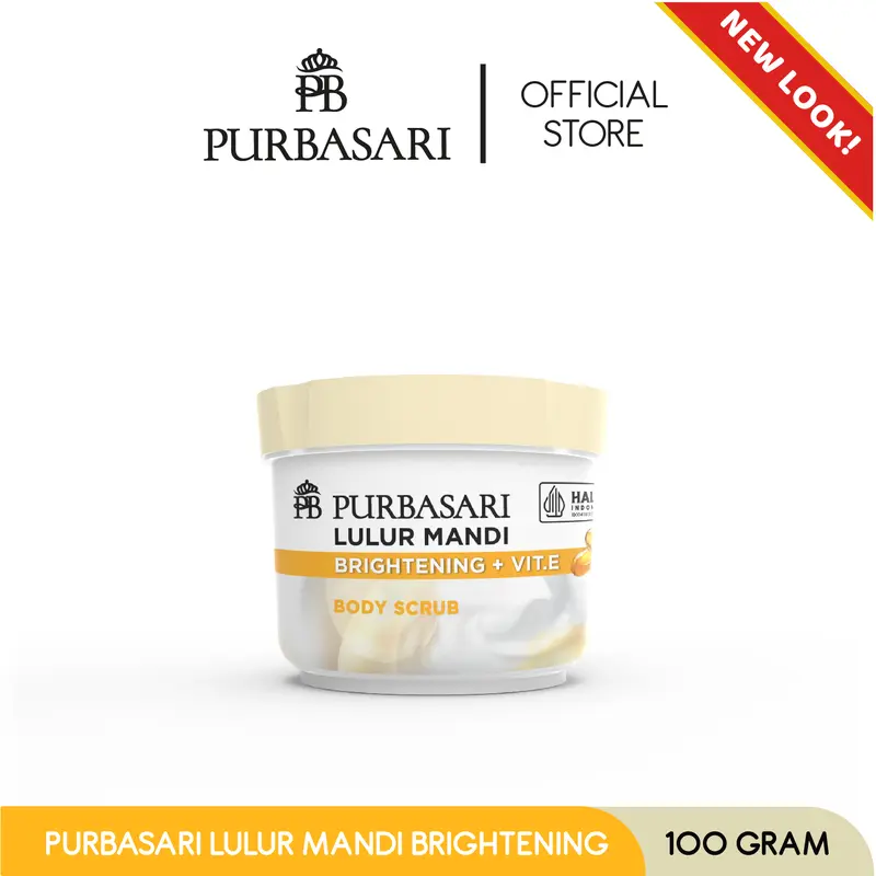 Purbasari Lulur Mandi 100gr / Pencerah / Hidrasi / Body Scrub 5