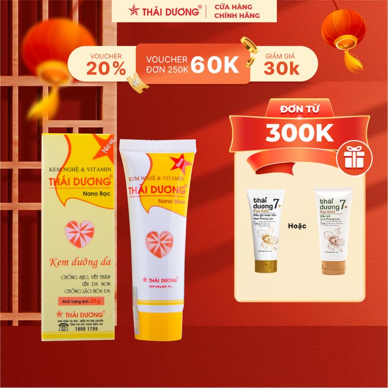 Kem nghệ & Vitamin Thái Dương (Hộp 1 tube x 20g) - Sao Thái Dương