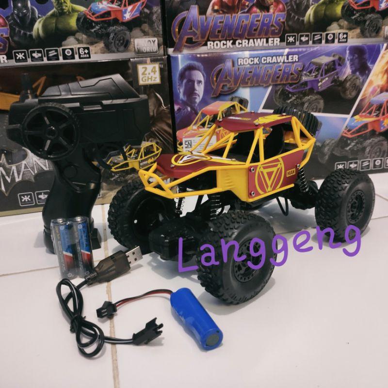 Product Introduction of [Ninetoys]RC off-road Avangers 2.4ghz skala 1:120 bisa main bareng mobil remot 2wd bonus baterai remote 4