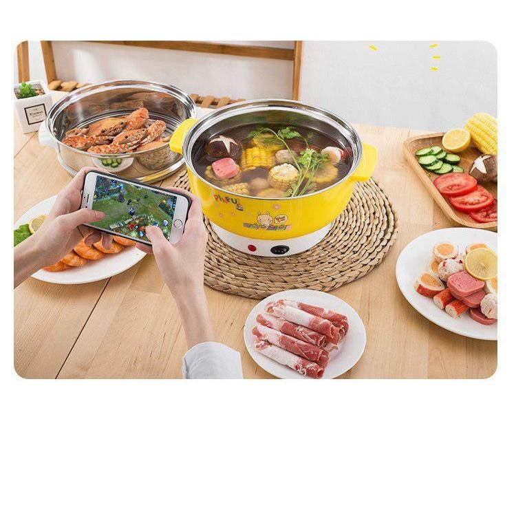 Nồi Lẩu Đủ Size 28cm nắp kiếng Nồi Lẩu Đa Năng Kiểu Dáng Thông Minh Và Hiện Đại - Độ Bền Cao, Nồi Hấp, Chảo Mini 8