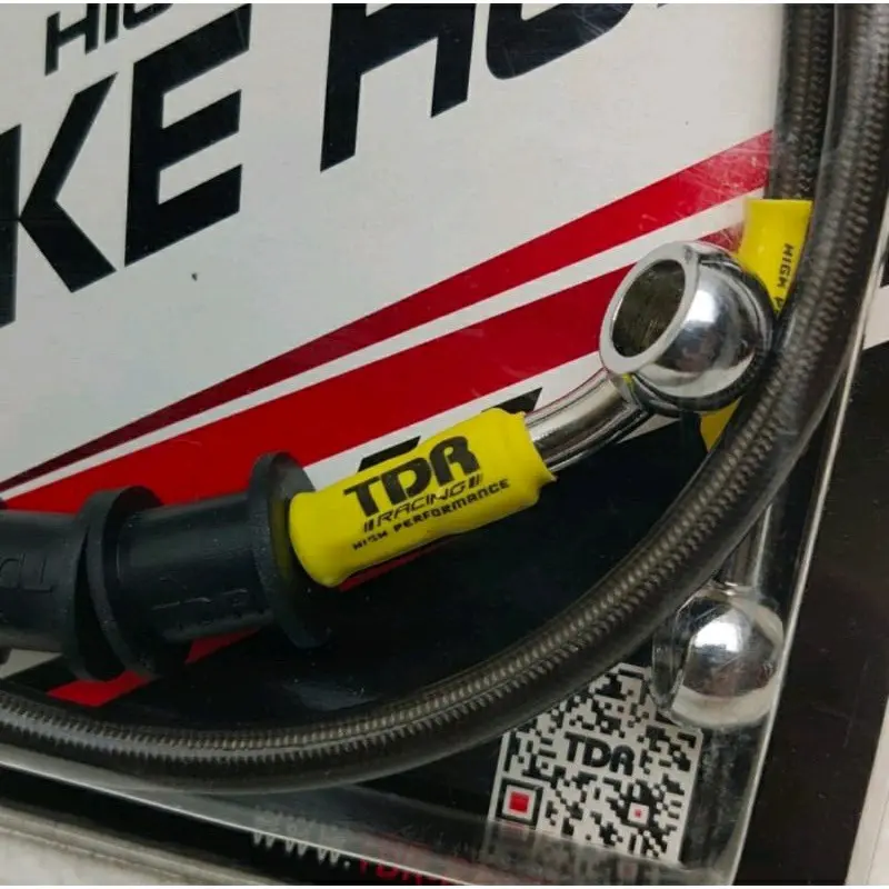 Kabel Selang Rem Depan Black Carbon Tdr 35 Inc 90Cm New Vario 160 150 125 Beat Deluxe Motorcycle 3