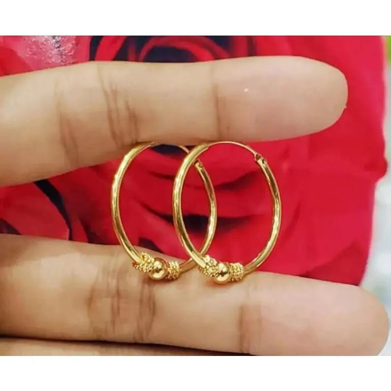 Anting Xuping anting cantik anting Titanium 24k anting Gipsy bola bola anti karat Free Ongkor dan COD.