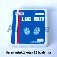 Gambar Mur Roda Racing Fujita Kunci 21 19 M12 x 1.5 1.25 Drat Lug Nut Besi Velg Mobil - Kunci 19 M12x1.25 dari Autoexile Kota Medan 2 Tokopedia