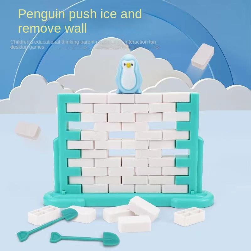 Wall Breaking Game, 1 Set Fun Wall Breaking Game, Parent-child Interactive Brick-breaking Novelty Toy 3