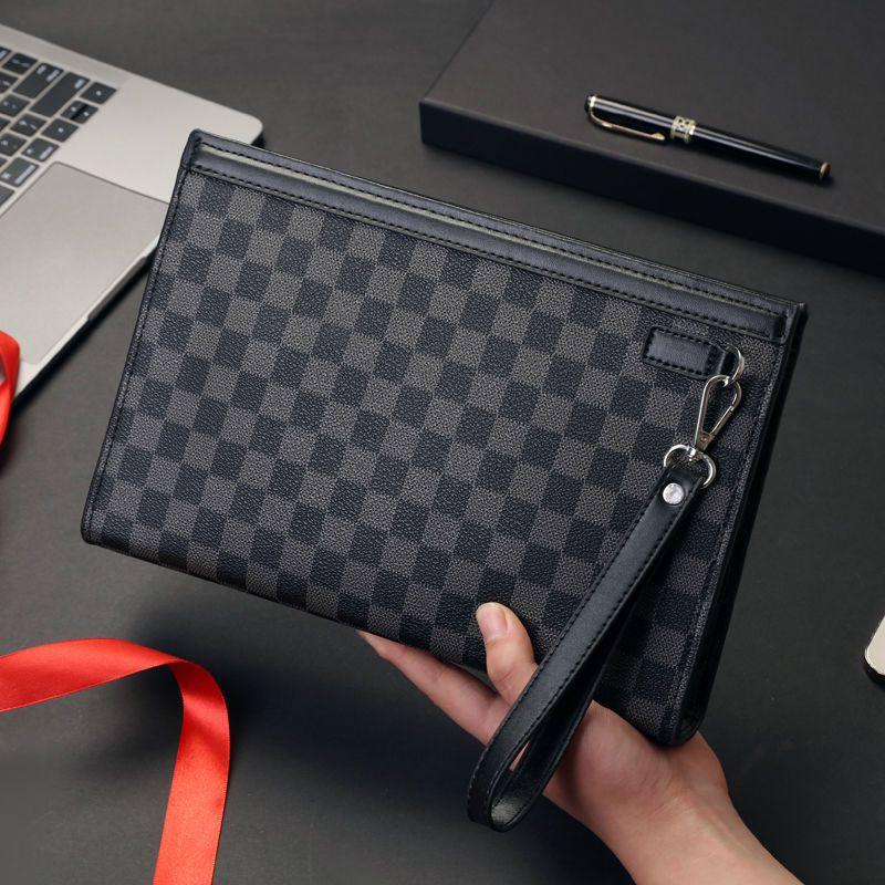 Product Introduction of [2102 People Collection] Men's Clutch Bag, New Large Capacity Handbag for Young Men, Outdoor Men's Underarm Bag, Handheld Clutch Bag, Hand Grab Bag 8