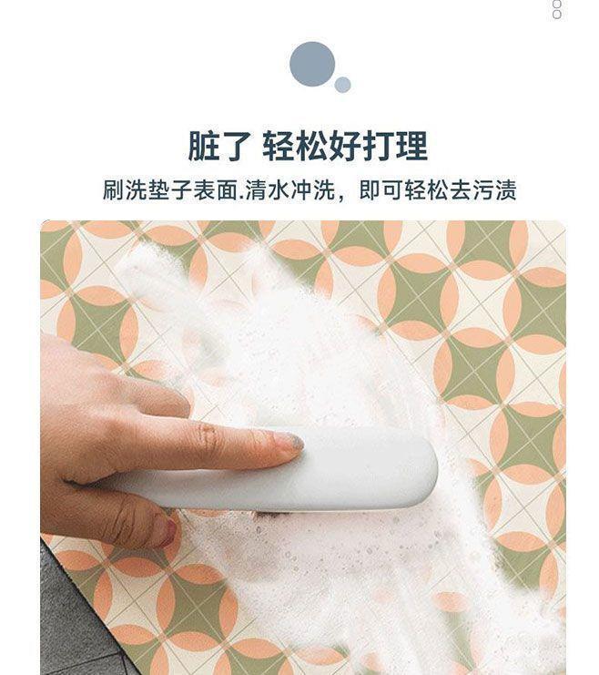 Product Introduction of Fresh Diatom Ooze Bathroom Absorbent Floor Mat Household Toilet Non-Slip Quick-Drying Floor Wear-Resistant By Mat 6