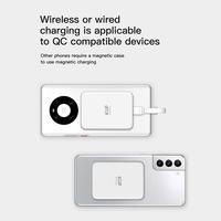 Gambar KiiP Wireless EW50 Power Bank Magnetic Magsafe 15w Fast Charging 4200mah mengisi banyak perangkat tipe c - Abu-Abu dari KiiP Official Kota Tangerang 3 Tokopedia