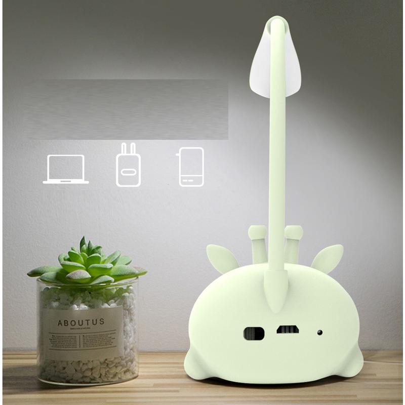 Đèn bàn học đọc sách, làm việc hình con mèo, đèn học cho bé hình thú dễ thương 7