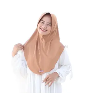 Hijab Bergo Hamidah Jersey Fatima Jilbab Pinguin Hijab Geblus Olahraga Daily By Kalishaofficial