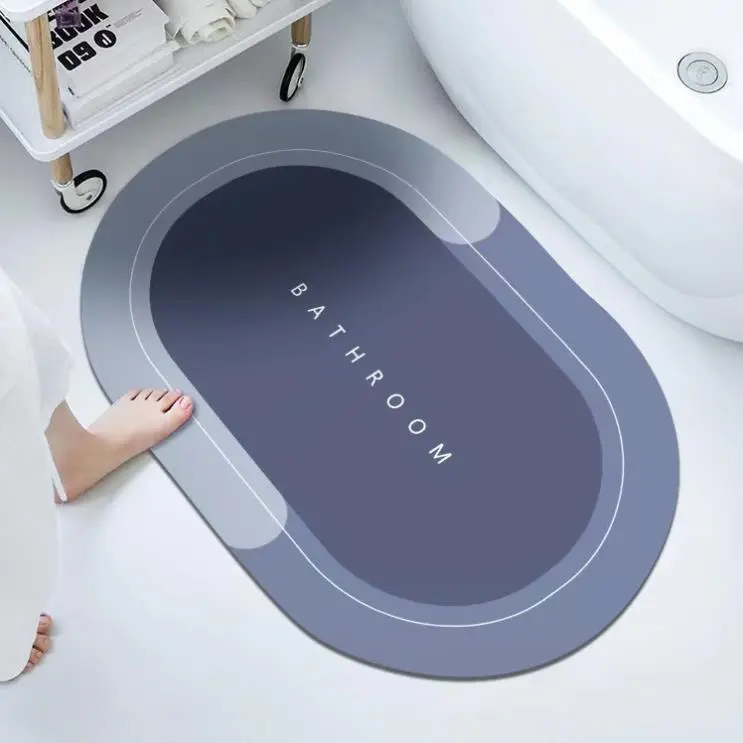 Thảm SILICON siêu thấm hút. chống trơn trượt kích thước 40x60cm Cao Su. Combo 3 tấm ngẫu nhiên. 4